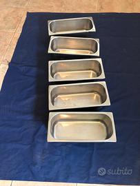 Vasche in acciaio per gelaterie o pizzerie