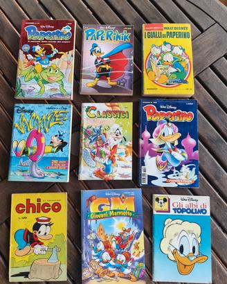 Blocco fumetti Disney vari vintage 