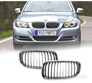 GRIGLIE BMW E90 08-12 CROMATO NERO