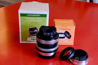 Lensbaby Composer Pro II + sweet 50 X-mount
