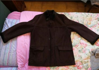 Giacca uomo scamosciata tg. 48