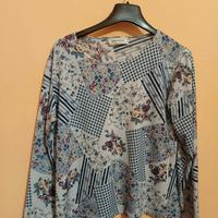 maglione multicolore originale per l'autunno