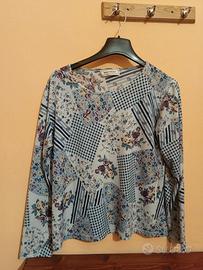 maglione multicolore originale per l'autunno