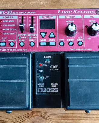 Boss RC‑30 Loop Station – Funziona perfettamente