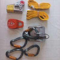 Moschettoni skylotec e morsetto per Fune arrampica