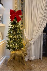 Albero con led edg con base renna edg