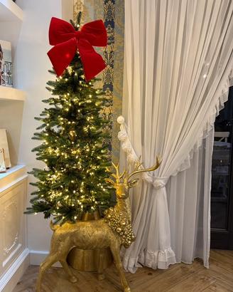 Albero con led edg con base renna edg