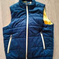 GIUBBOTTO GILET BLU 10 ANNI