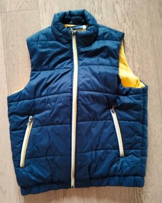 GIUBBOTTO GILET BLU 10 ANNI