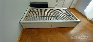 Letto singolo Malm Ikea + doghe