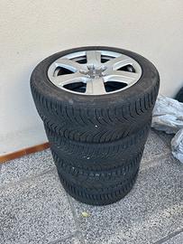 4x CERCHI + GOMME INVERNALI r 17”- AUDI