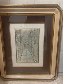 quadro con lastra a rilievo in argento 960‰