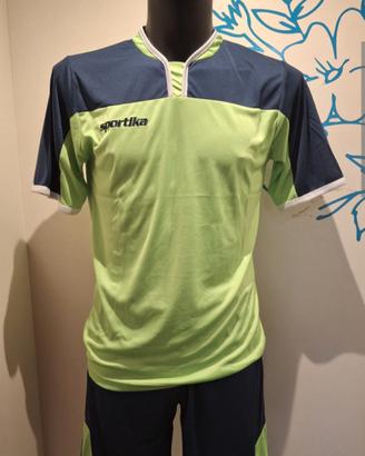 stock set mute divise calcio kit sportika