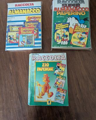 Raccolte fumetti disney (almanacco, zio paperone)