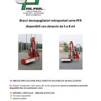 Bracci decespugliatori PRE.FER PFR 5-8 metri