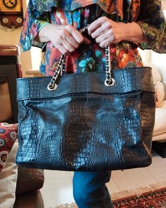Borsa Blumarine in pelle vintage 