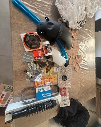 Ammortizzatore ,molle,frizione,campana