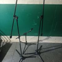 Set aste reggi microfoni