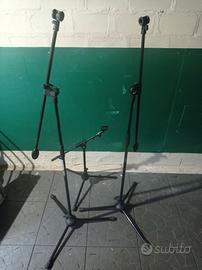 Set aste reggi microfoni