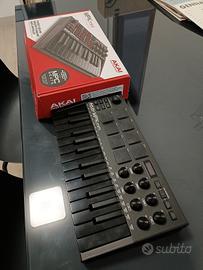 Tastiera midi Akay mpk mini black edition