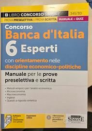 Libro concorso banca d'italia 2024- profilo C