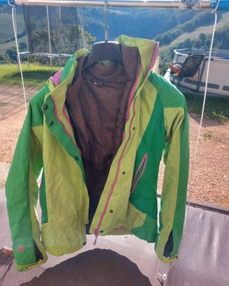Giacca Salewa donna water-repellent.