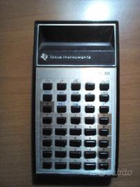 Calcolatrice vintage Texas Instruments TI-30