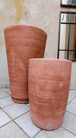 SPEDIBILI €140 di 2 Vasi resina effetto terracotta