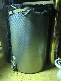 Botte per vino in acciaio inox