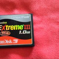 scheda memoria per Canon e Nikon