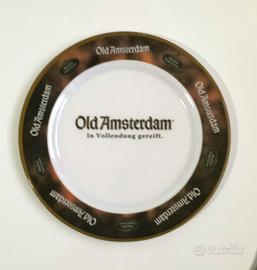 Piatto Souvenir Da Collezione Old Amsterdam