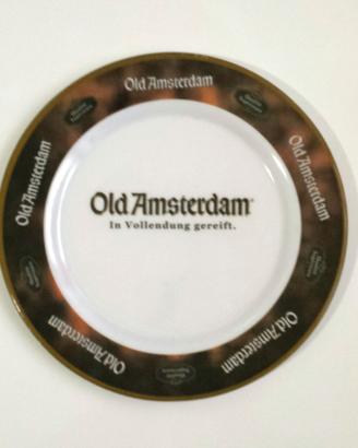 Piatto Souvenir Da Collezione Old Amsterdam