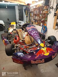 go kart Tony kart  super rock vortex GP 125 mono m
