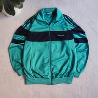 Giacca y2k Vintage Adidas verde acqua - Taglia S