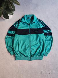 Giacca y2k Vintage Adidas verde acqua - Taglia S