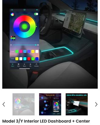 Kit luci led per Tesla compatibile con altre auto