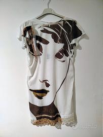 maxi maglia o t-shirt in viscosa Coconuda