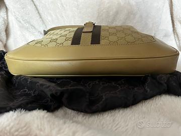 Gucci Jackie Beige Vintage Rara Originale Bag