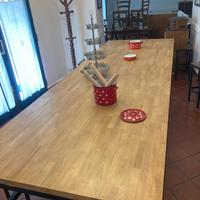 TAVOLONE IN ROVERE LAMELLARE