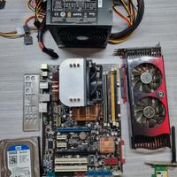 BUNDLE SCHEDA MADRE CPU VGA HDD RAM PSU