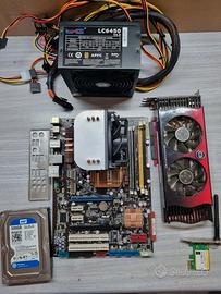 BUNDLE SCHEDA MADRE CPU VGA HDD RAM PSU
