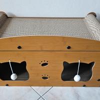 Graffiatoio Tiragraffi Lettino Gatto Gatti Animali