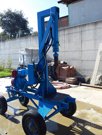 Spaccalegna idraulico carrellato