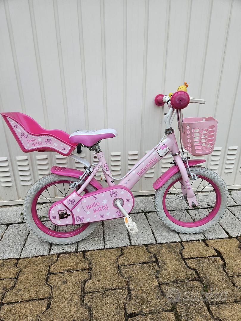 Casco Moto Qike 3/4 Hello Kitty Blanco Solido | Meses sin interés