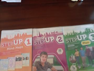 libri scolastici STEP UP 1-2-3