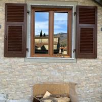 7 persiane in legno massello