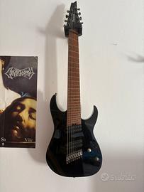 Chitarra Ibanez RGMS8-BK multiscale