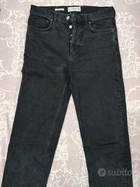 Jeans Mango neri taglia 38