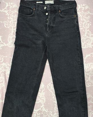Jeans Mango neri taglia 38