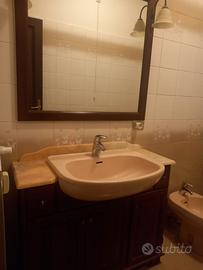 Mobile + specchio bagno arte povera Garofoli